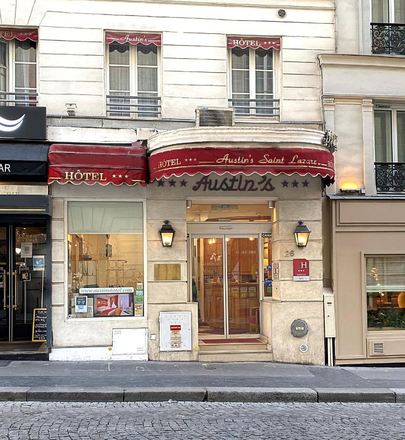 Austin'S Saint Lazare Hotel Paris Ngoại thất bức ảnh