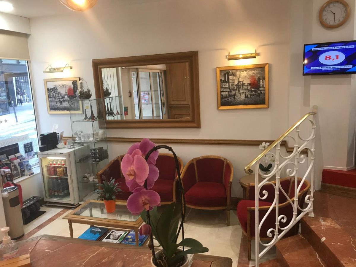 Austin'S Saint Lazare Hotel Paris Ngoại thất bức ảnh
